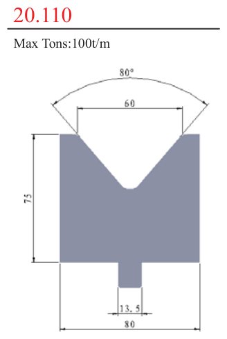 20.110 1V Lower Dies