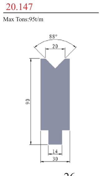20.147 1V Lower Dies