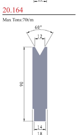 20.164 1V Lower Dies