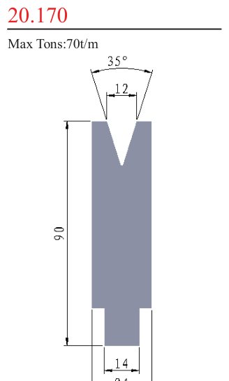 20.170 1V Lower Dies