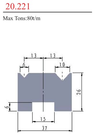 20.221 2V Lower Dies