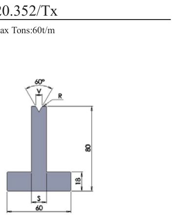 20.352/Tx 1V Lower Dies