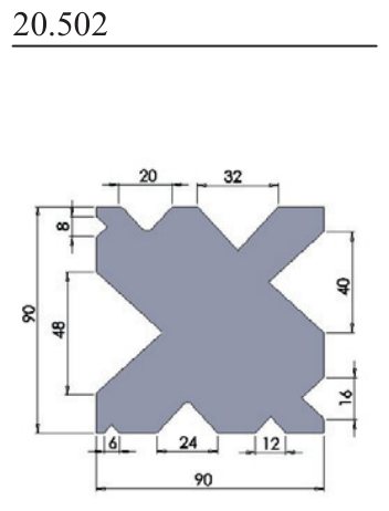 20.502 Multi-V Lower Dies