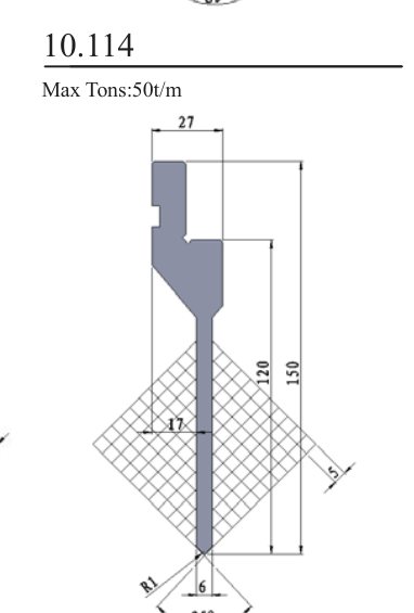 10.114 Standard Punches 85°