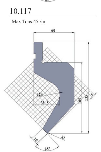 10.117 Standard Punches 85°