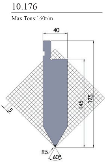 10.176 Standard Punches 60°