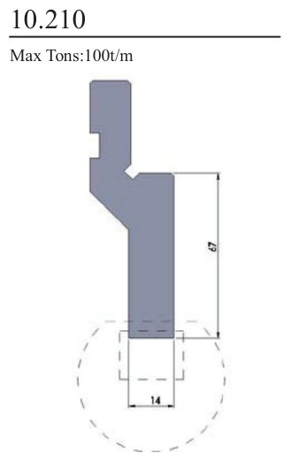 10.210 R-type Round Tooling
