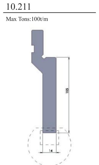 10.211 R-type Round Tooling