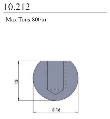 10.212 R-type Round Tooling