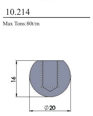 10.214 R-type Round Tooling