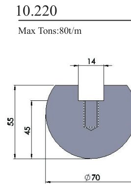 10.220 R-type Round Tooling