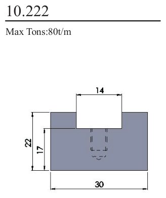 10.222 R-type Round Tooling