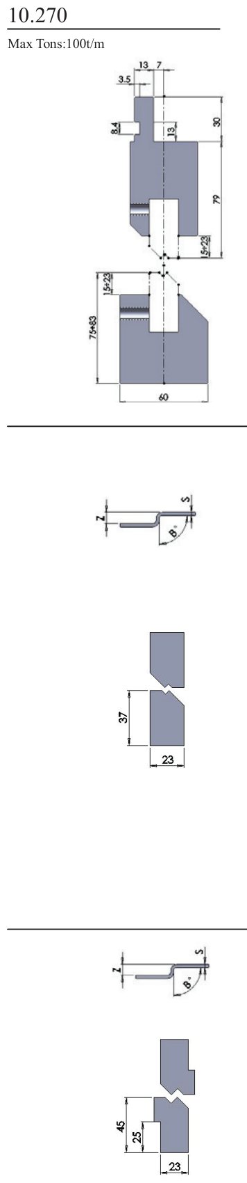 10.270 Z-type Tooling